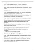 ISM 4402 MIDTERM EXAM CH&period;3 QUESTIONS