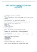 NSG 122 EXAM 2 QUESTIONS AND ANSWERS
