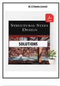 Solutions Manual to Structural Steel Design &lpar;3rd Edition&rpar; by Aghayere