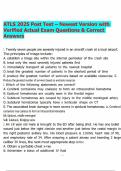 ATLS 2025 Post Test &ndash; Newest Version with Verified Actual Exam Questions & Correct Answers&period;pdf