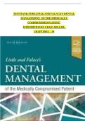 Dental Management of the Medically Compromised Patient &ndash; Little & Falace &ndash; Comprehensive Test Bank and Exam Questions
