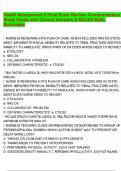 Health Assessment 2 Final Exam Review- Comprehensive Study Guide with Correct Answers & NCLEX-Style Rationales&period;pdf