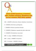 CPOA Exam 2025 &ndash; 100&plus; Verified Q&As &vert; Leadership&comma; DISC&comma; MBTI&comma; Motivation&comma; Time Management &vert; CPOA401