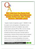 MISY 5360 Exam 1 Review &lpar;100&plus; Questions&rpar; &vert; Information Systems&comma; ERD&comma; Database & Cloud Concepts &vert; Fall 2025 