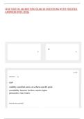 WGU DIGITAL MARKETING EXAM 28 QUESTIONS WITH VERIFIED ANSWERS 2025&sol;2026&comma;100&percnt;CORRECT