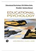 Educational Psycḣology 15tḣ Edition Anita  Woolfolk  Solution Manual