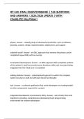 IFT-540&colon; FINAL &lpar;QUESTIONBANK&rpar; &vert; 746 QUESTIONS AND ANSWERS &vert; 2025&sol;2026 UPDATE &vert; WITH COMPLETE SOLUTION&excl;&excl;
