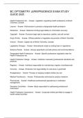 BC OPTOMETRY JURISPRUDENCE EXAM STUDY GUIDE 2025