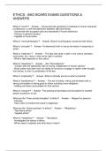 ETHICS - BAO BOARD EXAMS QUESTIONS & ANSWERS