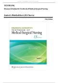 TEST BANK For Brunner & Suddarth's Textbook of Medical-Surgical Nursing 13th Edition By Janice L&period; Hinkle & Kerry H&period; Cheever &vert;All Chapters &lpar;1-73&rpar; &vert;Updated Version 2025 A&plus;