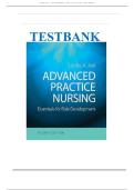 TEST BANK FOR ADVANCED PRACTICE NURSING&colon; ESSENTIALS FOR ROLE DEVELOPMENT 4TH EDITION&comma; JOEL&vert;ISBN 9780803667051&vert;ALL CHAPTERS INCLUDED