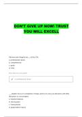 NURSING 602 - 4 QUESTIONS WITH COMPLETE ANSWERS