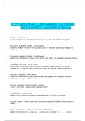 ACCT 2000 EXAM 2 LOWE-ARDOIN QUESTIONS WITH CORRECT ANSWERS 2025-2026