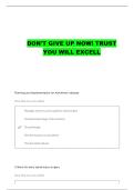 GNRS 558 MED&lowbar;SURG EXAM 1 BRAIN&comma; ALZHEIMER-S&comma; PARKINSON-S&comma; MS&comma; GBS&comma; REHABILITATION QUESTIONS WITH COMPLETE ANSWERS