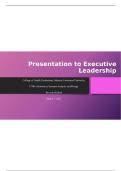 WGU C798 Gantt Presentation &vert; 2026 Update with complete solutions&period;