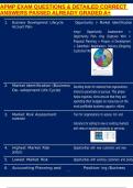 APMP EXAM QUESTIONS & DETAILED CORRECT ANSWERS PASSED ALREADY GRADED A&plus;