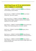 BASI Final Exam ACTUAL QUESTIONS  AND CORRECT ANSWERS