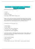 533 EXAM 1 QUESTIONS WITH CORRECT ANSERS 2025-2026