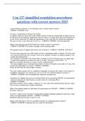 Con 237 simplified acquisition procedural&period;&period;&period;questions with correct answers 