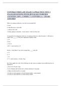 CONTRACTORS LAW EXAM CA PRACTICE TEST  CORRECT ANSWERS&rpar; A&plus; GRADE ASSURED&period;