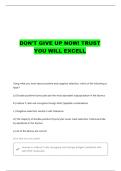 PCB4233 FINAL EXAM STUDY GUIDE QUESTIONS WITH COMPLETE ANSWERS