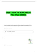 PCB4233 EXAM 1 QUESTIONS WITH COMPLETE ANSWERS