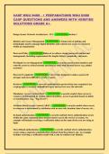 CPAR Exam QUESTIONS AND VERIFIED ANSWERS&vert;ALREADY GRADED A&plus;&period;