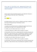 WELLCARE ACT MASTERY EXAM &ndash; BROKER QUESTIONS AND  ANSWERS &lpar;VERIFIED AND WELL DETAILED ANSWERS&rpar; LATEST  UPDATE 2025&sol;2026