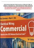 Electrical Wiring Commercial &ndash; Commercial Electrical Installation and Wiring Practices &ndash; Complete Study Notes