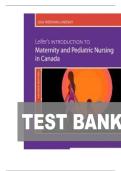 TEST BANK FOR Leifer&rsquo;s Introduction to Maternity and Pediatric Nursing in Canada&comma; 2nd Edition by Lisa Keenan-Lindsay&comma; and Gloria Leifer ISBN&colon; 9780323872775 COMPLETE GUIDE 100 &percnt; VERIFIED A&plus; GRADE ASSURED&excl;&excl;&excl;NEW LATEST UPDATE&excl;&excl;&excl;&excl;&excl;