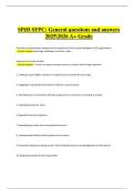 SP&emacr;D SFPC General Exam &ndash; Verified Questions & Correct Detailed Answers &vert; 2025&sol;2026 A&plus; Grade
