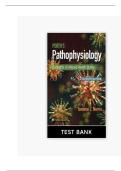 Test Bank for Porth&rsquo;s Pathophysiology&colon; Concepts of Altered Health States &mdash; 11th Edition &lpar;Norris&rpar; &vert; Chapters 1&ndash;52 &vert; Complete