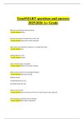 TeenSMART Exam &ndash; Verified Questions & Correct Detailed Answers &vert; 2025&sol;2026 A&plus; Grade