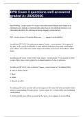 DPD Exam 3 questions well answered graded A&plus; 2025&sol;2026