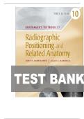 TEST BANK FOR Bontrager's Textbook of Radiographic Positioning and Related Anatomy&comma; 10th Edition by John Lampignano&comma; and Leslie E&period; Kendrick ISBN&colon; 9780323653671 COMPLETE GUIDE 100 &percnt; VERIFIED A&plus; GRADE ASSURED&excl;&excl;&excl;NEW LATEST UPDATE&excl;&excl;&excl;SUCCESS&excl;&excl;&excl;&excl;