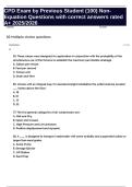 CPD Exam by Previous Student &lpar;100&rpar; Non-Equation Questions with correct answers rated A&plus; 2025&sol;2026