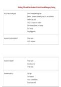 MedSurg II Exam 4 &vert; Introduction to Critical Care & Emergency Nursing Study Guide