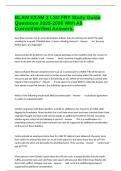 BLAW EXAM 3 LSU FRY Study Guide Questions 2025-2026 With All Correct&sol;Verified Answers&period;