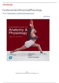 TEST BANK Fundamentals of Anatomy and Physiology&comma; 12th Edition by Frederic Martini&semi; Judi Nath&semi; Edwin Bartholomew&vert; 2024 Study Resources Stuvia