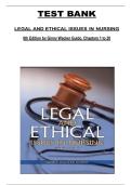 Legal and Ethical Issues in Nursing &lpar;6th Edition&rpar; by Ginny Wacker Guido &ndash; test bank covering Chapters 1&ndash;20