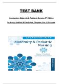 Introductory Maternity & Pediatric Nursing &lpar;5th Edition&rpar; by Nancy Hatfield and Kincheloe &ndash; test bank covering Chapters 1&ndash;42