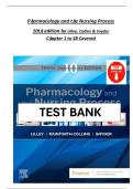 Full Test Bank for Pharmacology and the Nursing Process 10th Edition by Lilley&comma; Rainforth Collins & Snyder &ndash; Complete Chapters 1&ndash;58 with Verified Questions&comma; Answers&comma; Rationales & NCLEX Alignment