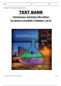 Introductory Chemistry &lpar;8th Edition&rpar; by Steven S&period; Zumdahl &ndash; test bank covering Chapters 1&ndash;21