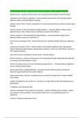 LECOM Anatomy Exam 1 Questions with Correct Answers Latest Update 2025&sol;2026