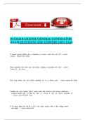 10-CSLB B LICENSE GENERAL CONTRACTOR EXAM QUESTIONS AND ANSWERS 100 PASS