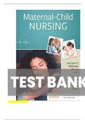 TEST BANK FOR Maternal-Child Nursing&comma; 6th Edition by Emily Slone McKinney ISBN&colon; 9780323697880 COMPLETE GUIDE 100&percnt; VERIFIED A&plus; GRADE ASSURED &excl;&excl;&excl;&excl;&excl;NEW LATEST UPDATE&excl;&excl;&excl;&excl;&excl;&excl;