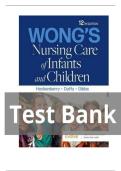 TEST BANK FOR Wong's Nursing Care of Infants and Children&comma; 12th Edition by Marilyn J&period; Hockenberry ISBN&colon; 9780323776707 COMPLETE GUIDE 100&percnt; VERIFIED A&plus; GRADE ASSURED &excl;&excl;&excl; GUARANTEED SUCCESS IN YOUR EXAMS &excl;&excl;&excl;&excl;