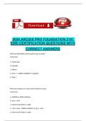 2026 ARCGIS PRO FOUNDATION 2101 ESRI CE&period;&period;&period;ION QUESTIONS WITH CORRECT ANSWERS