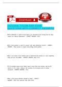 2025-2026 TYCOM SAR EXAM QUESTIONS WITH CORRECT ANSWERS