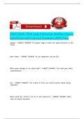 2025-2026 TDLR Lash Extension Written E&period;&period;&period;ions with Correct Answers 100 Pass